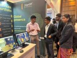 SignOff Semiconductors booth engagement at IESA 2026