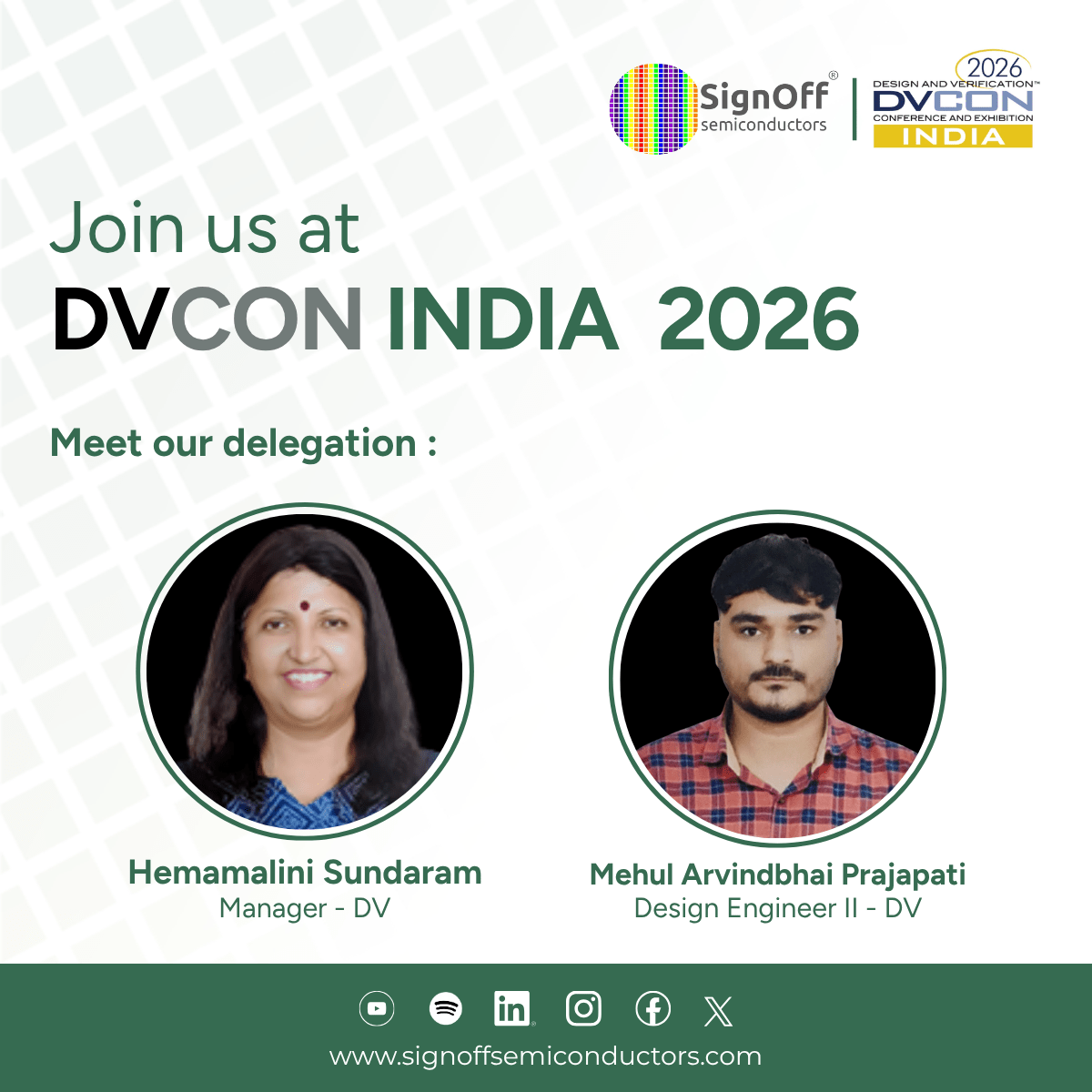SignOff Semiconductors Company at DVCON India 2026